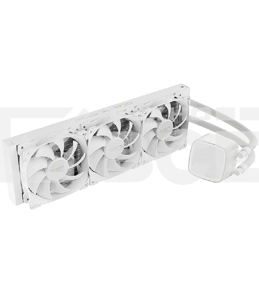 Система жидкостного охлаждения Water Cooling System Geometric Future Eskimo Pro 360 (240W, 360мм, ARGb, белый/Fans: 3x120мм, 80.81CFM, 34.2dBA, 2000RPM/Pump height 54мм, 3200RPM, Rad thickness 27мм/S: 1851, 1700, 1200, 115X, 2011, 2066, AM5, AM4)