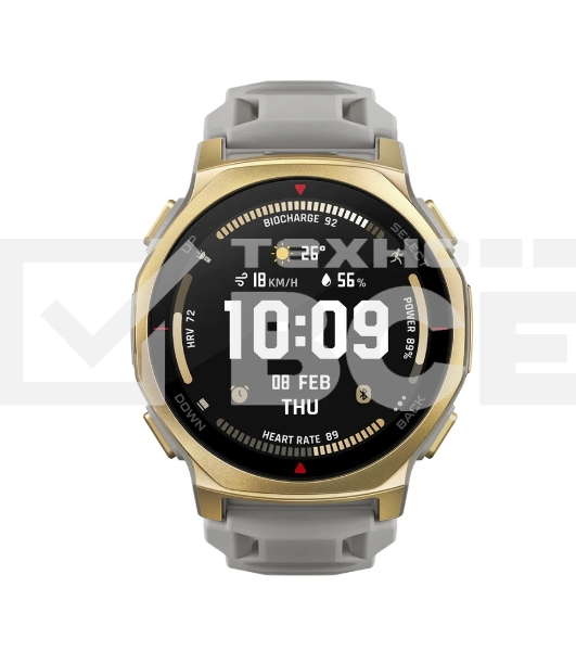 Умные часы Amazfit T-rex 3 Pro A2549 1.5' AMOLED корп.золотистый рем.белый