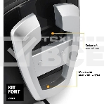 Отпариватель Kitfort КТ-927 серебристый, 2100 Вт, 30÷5 г/мин, 1200 мл, фото3