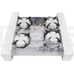 Газовая варочная панель Maunfeld EGHG.64.2CW/G белый, фото17