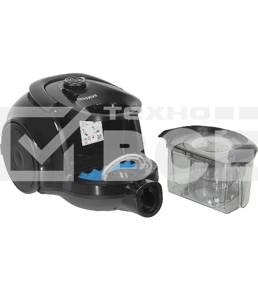 Пылесос Samsung VC18M21C0VN/EV зеленый/черный, 380/1800 Вт, уборка сухой, пылесборник контейнер 1.5 л