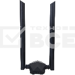 Сетевой адаптер Dahua DH-NC1800/Wi-Fi 802.11ax/2.4 ГГц до 574 Мбит.с + 5 ГГц до 1201 Мбит.с/2 антенны/USB 3.0/черный (DH-NC1800), фото2