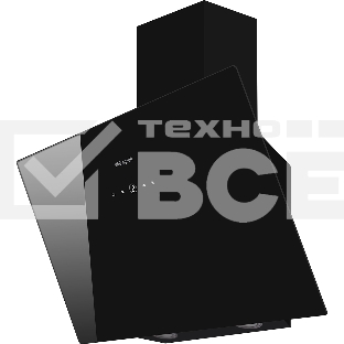Вытяжка наклонная Weissgauff Tau 60 TC BL