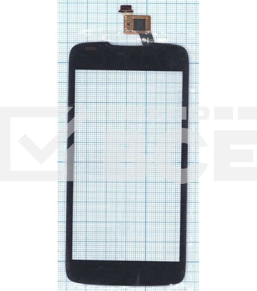 Сенсорное стекло (тачскрин) для Acer Liquid Gallant Duo E350, черное