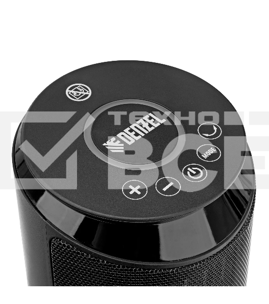 Тепловентилятор керамический Denzel DTFC-2000X, 1000/2000 Вт, 20 м2, 3 режима, пульт, Wi-Fi, термостат