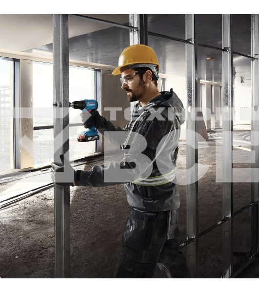 Дрель-шуруповерт Bosch GSB 185-LI, Аккумуляторная, 18В, 2 АКБ, Кейс, Ударная