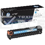 Картридж лазерный HP CE321A 128A голубой для CLJ Pro CM1415FN/CM1415FNW/CP1525N/CP1525NW 1300 стр., фото 1