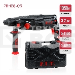 Перфоратор P.I.T. PBH28-C5 патрон:SDS-plus уд.:3.2Дж 1050Вт черный (кейс в комплекте), фото3