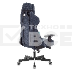 Кресло игровое Бюрократ VIKING KNIGHT LT27 FABRIC синий крестовина металл/пластик, фото47