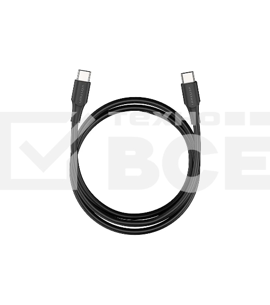 Набор для зарядки Vention FAHBF-EU з/у 25W и кабель USB-C 3А Черный