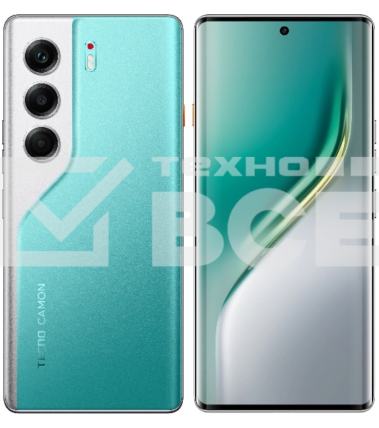 Смартфон Tecno Camon 40 Pro 5G CM7, 8/256Gb, зеленый