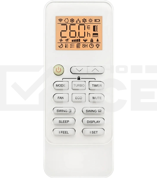 Кондиционер сплит-система Coolfort CF-4103 12000 BTU, 35 м², 37 дБ, охлаждение, обогрев, белый