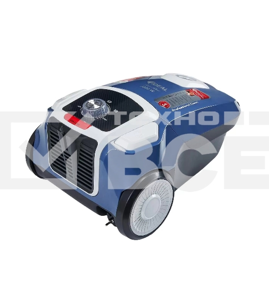 Пылесос IDEAL VC-2000 синий, 450/2000 Вт, уборка сухая, пылесборник мешок 2.3 л