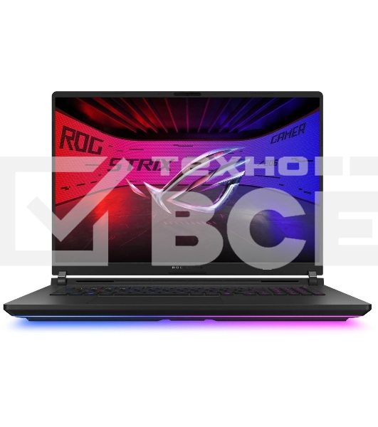 Ноутбук Asus ROG Strix Scar 18 G835LW-SA112W черный Core Ultra 9 275HX 32Gb SSD 1Tb NVIDIA GeForce RTX 5080 16Gb 18