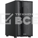 Компьютерный корпус XASTRA A307M 2BK SI Black mATX/Mesh/Metal left panel/2x120мм PWM FC black fans/A307M-2FC12BK-SI, фото 1