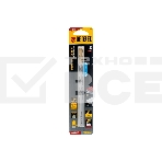 Сверло спиральное по металлу Denzel 8 х 165 мм, Р6М5, Golden Tip, удлиненное, фото3