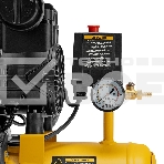 Компрессор безмасляный малошумный Denzel DLP-950/10, 950 Вт,10 л, 2850 об/мин, 170 л/мин, фото4