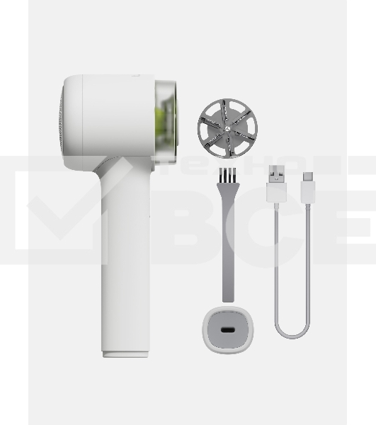 Машинка для удаления катышков с одежды Tuvio TLR01, белый