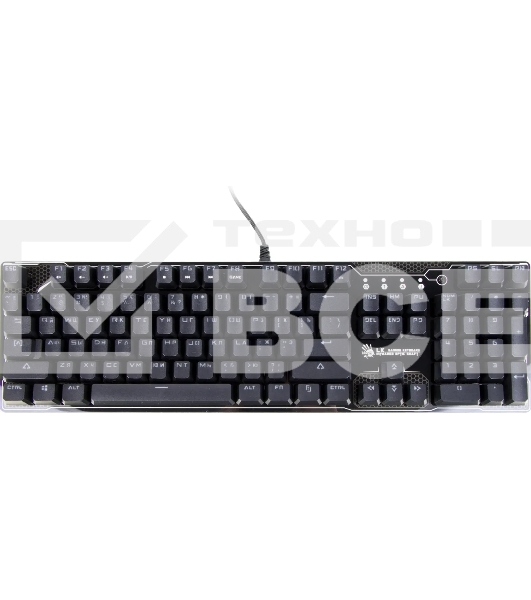 Клавиатура Bloody B810R проводная, USB Type-A, чёрный