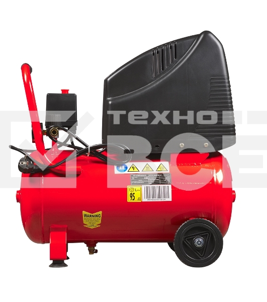 Компрессор поршневой Fubag House Master Kit безмасляный 180 л/мин, 24 л, 1100 Вт, красный/черный