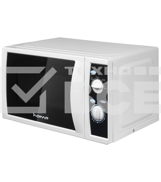 Микроволновая печь HOME HMM208AW белый, 20 л, 800 Вт, переключатели - поворотный механизм