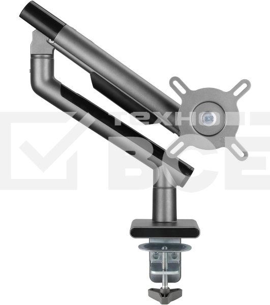 Кронштейн для мониторов Ultramounts UM713B черный 17'-32' макс.9кг крепление к столешнице поворот и наклон