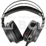 Гарнитура проводная с микрофоном A4Tech Bloody J527 серый 2м мониторные USB оголовье (J527), фото3