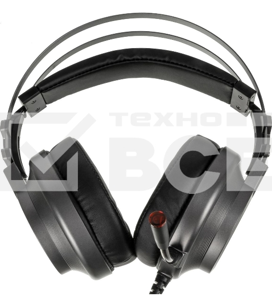 Гарнитура проводная с микрофоном A4Tech Bloody J527 серый 2м мониторные USB оголовье (J527)