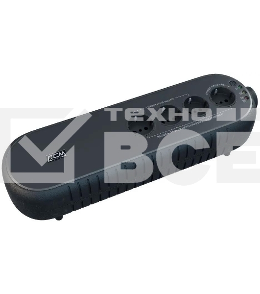 Источник бесперебойного питания Powercom WOW 1000U 500Вт 1000ВА черный