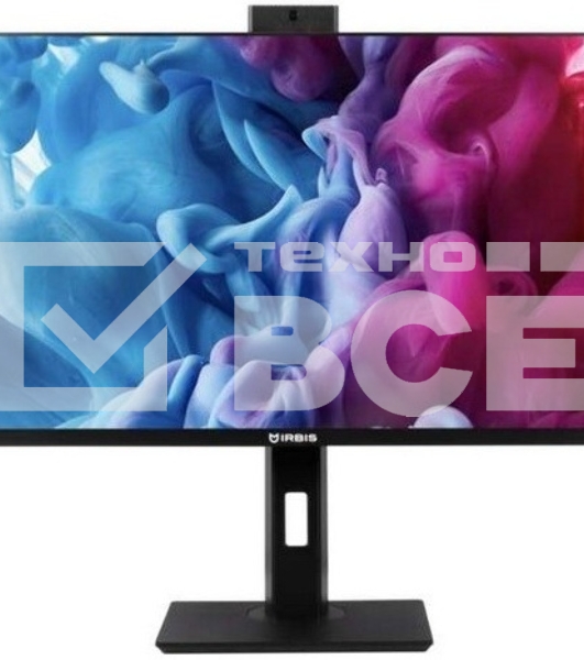 Монитор 23.8' Irbis SMARTVIEW ISM24FIDW IPS 1920x1080, 75 Гц, 3 мс, 16:9, 250 кд/м2, 1xHDMI, 1xDP, 1xVGA, 1x3.5 мм, Tillt HAS Pivot Swivel черный