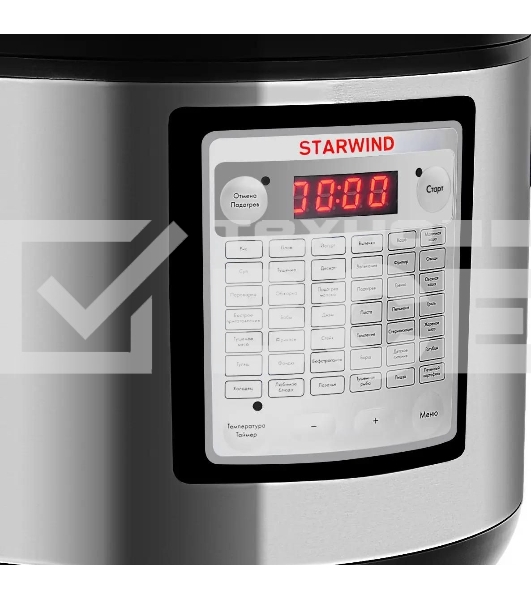 Мультиварка Starwind SMC4201 5л 700Вт серебристый/черный