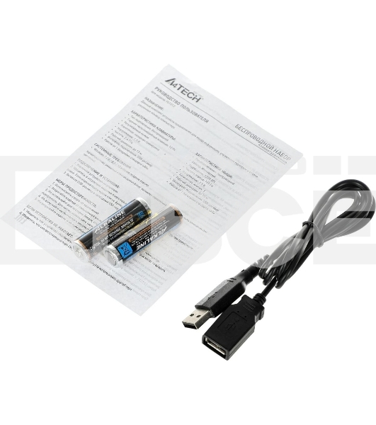 Комплект клавиатура+мышь A4Tech FStyler FG1012 беспроводной, USB, 1200 DPI, белый