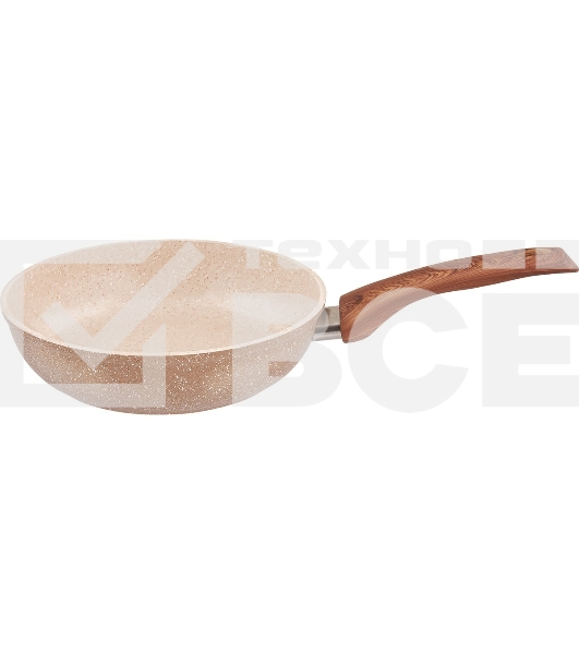 Сковорода ТРАДИЦИЯ ТМИ2261И а/пр литая 26см Миндаль