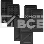 Вафельница Kitfort КТ-3611 800Вт черный/фиолетовый, фото5