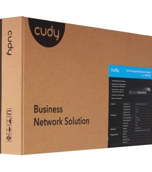 Коммутатор Cudy GS1024L, 24×1 Гбит/с