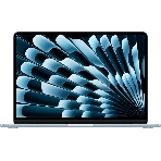 Ноутбук Apple MacBook Air A3449/13.6'/IPS (Liquid Retina)/Apple M5 10 core/16Gb/1024Gb SSD/Apple Graphics 10 core GPU/macOS/светло-голубой/1.23kg, фото 1