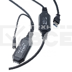 Кабель-адаптер USB3.0-repeater, удлинительный активный <Am-->Af> 10м VCOM <CU827>, фото 1