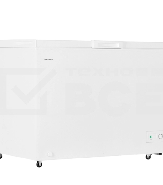 Морозильный ларь Kraft BD(W)-365QX, белый, 340л