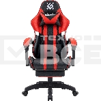 Кресло игровое Defender Colran черный/красный, класс 4, PU, подножка, фото11