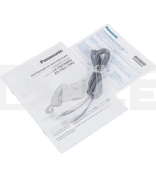 Телефон проводной Panasonic KX-TS2356RUB черный {АОН,Caller ID,ЖКД,блокировка набора,выключение микрофона}