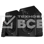Колонки SVEN SPS-730 2.0 чёрные (2x25Вт , экокожа, USB/SD, пульт ДУ, Bluetooth), фото 1