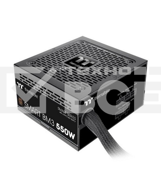 Блок питания Thermaltake Smart BM3 (PS-SPD-0550MNFABE-3), 550Вт,80 PLUS Bronze, 120мм, модульный, черный