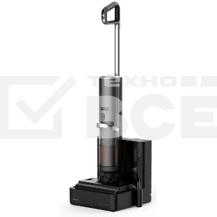 Пылесос моющий Deerma DEM-VX900W серый, питание от аккумулятора, 160 Вт, уборка сухая/влажная, пылесборник 0.85 л, работа от АКБ max 40 мин.