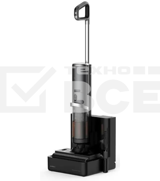 Пылесос моющий Deerma DEM-VX900W серый, питание от аккумулятора, 160 Вт, уборка сухая/влажная, пылесборник 0.85 л, работа от АКБ max 40 мин.