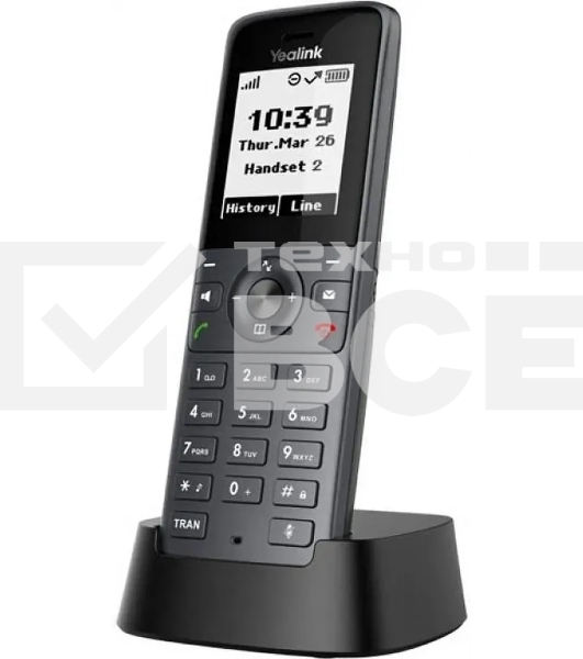 Телефон DECT-трубка Yealink W71H, экран 1.8