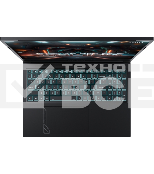 Ноутбук Gigabyte G6 черный KF-H3KZ854KD Core i7 13620H 16Gb SSD1Tb NVIDIA GeForce RTX4060 8Gb 16