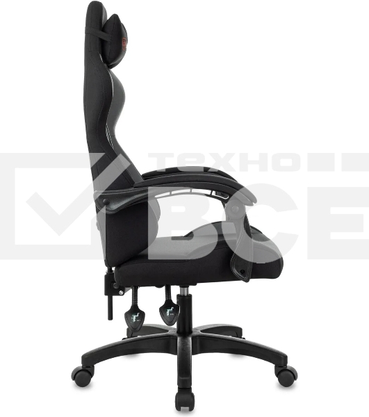 Кресло игровое Zombie Void черный/серый