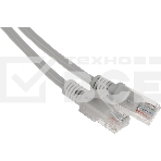 Патч-корд Premier PP12-1M 1000Гбит/с UTP 4 пары cat.5E CCA molded 1м серый RJ-45 (m)-RJ-45 (m), фото 1