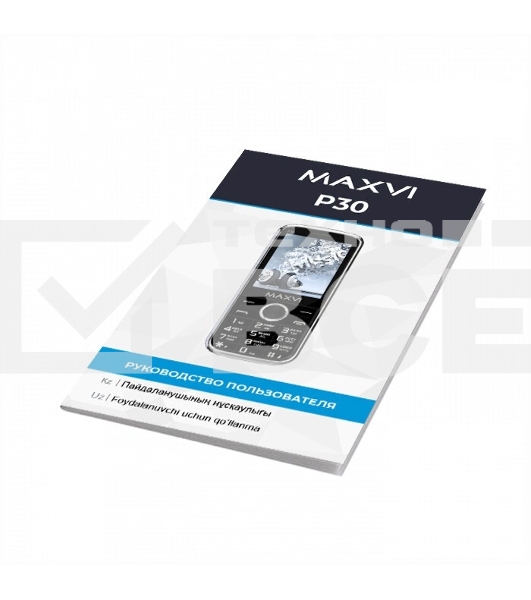 Мобильный телефон Maxvi P30 черный