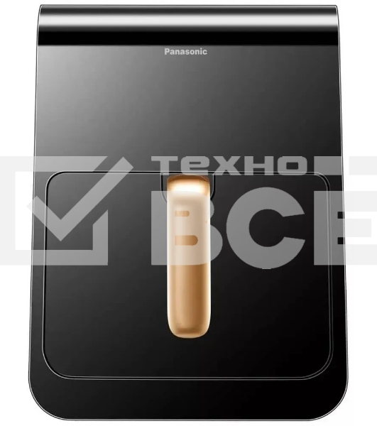 Аэрогриль Panasonic NF-CC600ATS черный, 1450 Вт, 6 л, упр. - сенсор, программ - 11